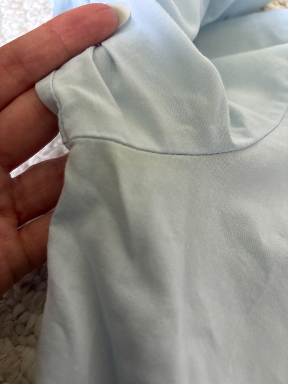 Blue button down - Picture 6 of 7